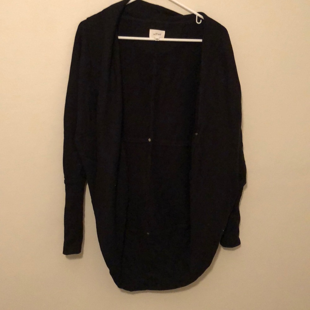 Aritzia Wilfred Diderot Studded Cardigan Sweater